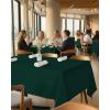 image:imageUtopia Kitchen Rectangle Table Cloth 2 Pack52x70 Inches Black Tablecloth Machine Washable Polyester Table Cover for Dining Buffet Parties Picnics Events Weddings and RestaurantsHunter Green
