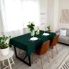 image:imageUtopia Kitchen Rectangle Table Cloth 2 Pack52x70 Inches Black Tablecloth Machine Washable Polyester Table Cover for Dining Buffet Parties Picnics Events Weddings and RestaurantsHunter Green