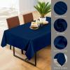 image:imageUtopia Kitchen Rectangle Table Cloth 2 Pack52x70 Inches Black Tablecloth Machine Washable Polyester Table Cover for Dining Buffet Parties Picnics Events Weddings and RestaurantsNavy