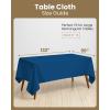 image:imageUtopia Kitchen Rectangle Table Cloth 2 Pack52x70 Inches Black Tablecloth Machine Washable Polyester Table Cover for Dining Buffet Parties Picnics Events Weddings and RestaurantsRoyal Blue