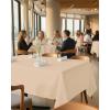 image:imageUtopia Kitchen Rectangle Table Cloth 2 Pack52x70 Inches Black Tablecloth Machine Washable Polyester Table Cover for Dining Buffet Parties Picnics Events Weddings and RestaurantsBeige
