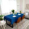 image:imageUtopia Kitchen Rectangle Table Cloth 2 Pack52x70 Inches Black Tablecloth Machine Washable Polyester Table Cover for Dining Buffet Parties Picnics Events Weddings and RestaurantsRoyal Blue