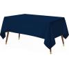 image:imageUtopia Kitchen Rectangle Table Cloth 2 Pack52x70 Inches Black Tablecloth Machine Washable Polyester Table Cover for Dining Buffet Parties Picnics Events Weddings and RestaurantsNavy