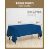 image:imageUtopia Kitchen Rectangle Table Cloth 2 Pack52x70 Inches Black Tablecloth Machine Washable Polyester Table Cover for Dining Buffet Parties Picnics Events Weddings and RestaurantsRoyal Blue