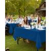 image:imageUtopia Kitchen Rectangle Table Cloth 2 Pack52x70 Inches Black Tablecloth Machine Washable Polyester Table Cover for Dining Buffet Parties Picnics Events Weddings and RestaurantsRoyal Blue