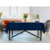 image:imageUtopia Kitchen Rectangle Table Cloth 2 Pack52x70 Inches Black Tablecloth Machine Washable Polyester Table Cover for Dining Buffet Parties Picnics Events Weddings and RestaurantsNavy