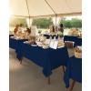 image:imageUtopia Kitchen Rectangle Table Cloth 2 Pack52x70 Inches Black Tablecloth Machine Washable Polyester Table Cover for Dining Buffet Parties Picnics Events Weddings and RestaurantsNavy Blue