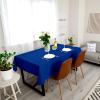 image:imageUtopia Kitchen Rectangle Table Cloth 2 Pack52x70 Inches Black Tablecloth Machine Washable Polyester Table Cover for Dining Buffet Parties Picnics Events Weddings and RestaurantsRoyal Blue