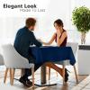 image:imageUtopia Kitchen Rectangle Table Cloth 2 Pack52x70 Inches Black Tablecloth Machine Washable Polyester Table Cover for Dining Buffet Parties Picnics Events Weddings and RestaurantsNavy