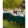 image:imageUtopia Kitchen Rectangle Table Cloth 2 Pack52x70 Inches Black Tablecloth Machine Washable Polyester Table Cover for Dining Buffet Parties Picnics Events Weddings and RestaurantsHunter Green