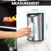 image:imageUtopia Kitchen WallMounted Stainless Steel Grocery Bag Holder amp Dispenser SpaceSaving Plastic Bag Holder for Kitchen Pantry or Cabinet Reusable Plastic Bag Organizer SilverSilver
