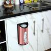 image:imageUtopia Kitchen WallMounted Stainless Steel Grocery Bag Holder amp Dispenser SpaceSaving Plastic Bag Holder for Kitchen Pantry or Cabinet Reusable Plastic Bag Organizer SilverRose Gold