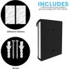 image:imageUtopia Kitchen WallMounted Stainless Steel Grocery Bag Holder amp Dispenser SpaceSaving Plastic Bag Holder for Kitchen Pantry or Cabinet Reusable Plastic Bag Organizer SilverSilver