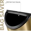 image:imageUtopia Kitchen WallMounted Stainless Steel Grocery Bag Holder amp Dispenser SpaceSaving Plastic Bag Holder for Kitchen Pantry or Cabinet Reusable Plastic Bag Organizer SilverGold