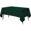 image:imageUtopia Kitchen Rectangle Table Cloth 2 Pack52x70 Inches Black Tablecloth Machine Washable Polyester Table Cover for Dining Buffet Parties Picnics Events Weddings and RestaurantsHunter Green