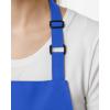 image:imageUtopia Kitchen 1 Pack Bib Apron Adjustable Cooking Apron with 2 Pockets Water Resistant Chef Kitchen Apron for Women MenBlue