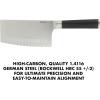 imageBabish HighCarbon 14116 German Steel Cutlery 8quot Chef Kitchen KnifeCleaver  High Carbon Stainless