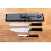 imageBabish HighCarbon 14116 German Steel Cutlery 8quot Chef Kitchen KnifeKnife Roll Set  High Carbon Stainless