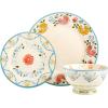 imageGibson Elite HandPainted Dinnerware Set 2Piece Serving Bowls LuxembourgAnaya