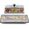 imageGibson Elite HandPainted Dinnerware Set 2Piece Serving Bowls LuxembourgLuxembourg