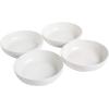 imageGibson Home Zen Buffet Dinnerware Set 8Piece Porcelain Mug Set 12oz White4Piece Pasta Bowl Set