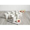 imageGibson Home Zen Buffet Dinnerware Set 8Piece Porcelain Mug Set 12oz White8Piece Mug Set