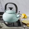 imageKenmore Broadway Enamel on Steel Tea Kettle 15quart Glacier BlueGlacier Blue