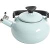 imageKenmore Broadway Enamel on Steel Tea Kettle 15quart Glacier BlueGlacier Blue