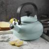 imageKenmore Broadway Enamel on Steel Tea Kettle 15quart Glacier BlueGlacier Blue