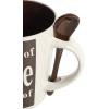 imageMr Coffee Bareggio Mug and Spoon Set Caf Americano 8Piece Mug and Spoon Set 14oz