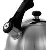 imageMr Coffee Claredale Stainless Steel Whistling Tea Kettle 22QuartMetallic RedBrushed Satin