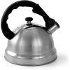 imageMr Coffee Claredale Stainless Steel Whistling Tea Kettle 22QuartMetallic RedBrushed Satin