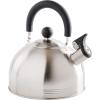 imageMr Coffee Claredale Stainless Steel Whistling Tea Kettle 22QuartMetallic RedMirror Polish