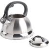 imageMr Coffee Twining 21 Quart Pumpkin Shaped Stainless Steel Whistling Tea Kettle Metallic RedBrushed Satin