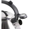 imageMr Coffee Twining 21 Quart Pumpkin Shaped Stainless Steel Whistling Tea Kettle Metallic RedBrushed Satin