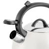 imageMr Coffee Twining 21 Quart Pumpkin Shaped Stainless Steel Whistling Tea Kettle Metallic RedLinen