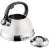 imageMr Coffee Twining 21 Quart Pumpkin Shaped Stainless Steel Whistling Tea Kettle Metallic RedLinen