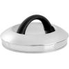 imageMr Coffee Twining 21 Quart Pumpkin Shaped Stainless Steel Whistling Tea Kettle Metallic RedMetallic Purple