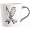 imageBabish Carving Fork and Whisk Latte Tattoo Mug 15ozBORN  BREAD