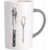 imageBabish Carving Fork and Whisk Latte Tattoo Mug 15ozFORK  WHISK