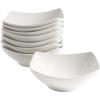imageGibson Home Zen Buffet Dinnerware Set 8Piece Porcelain Mug Set 12oz White8Piece Bowl Set