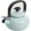 imageKenmore Broadway Enamel on Steel Tea Kettle 15quart Glacier BlueGlacier Blue