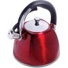 imageMr Coffee Belgrove 25 Quart Stainless Steel Tea Kettle SilverRed