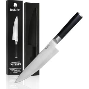 imageBabish HighCarbon 14116 German Steel Cutlery 8quot Chef Kitchen KnifeChefs Knife  High Carbon Stainless