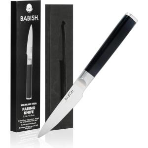 imageBabish HighCarbon 14116 German Steel Cutlery 8quot Chef Kitchen KnifeParing Knife  High Carbon Stainless