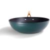 imageAllInOne NonStick Fry Pan Meets Wok with Lid 11Inch Blue ampamp SilverGreen  Gold