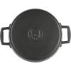 imageBabish Round Enamel Cast Iron Dutch Oven wLid 6Quart Matte BlackBraiser wLid 3Quart
