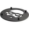 imageBabish Round Enamel Cast Iron Dutch Oven wLid 6Quart Matte BlackTrivet 8Inch