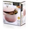 imageCrockPot Artisan Round Enameled Cast Iron Dutch Oven 7Quart Pistachio GreenBlush Pink