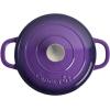 imageCrockPot Artisan Round Enameled Cast Iron Dutch Oven 7Quart Pistachio GreenLavender Purple